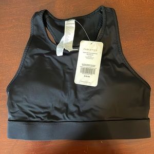 Fabletics high neck sports bra NWT